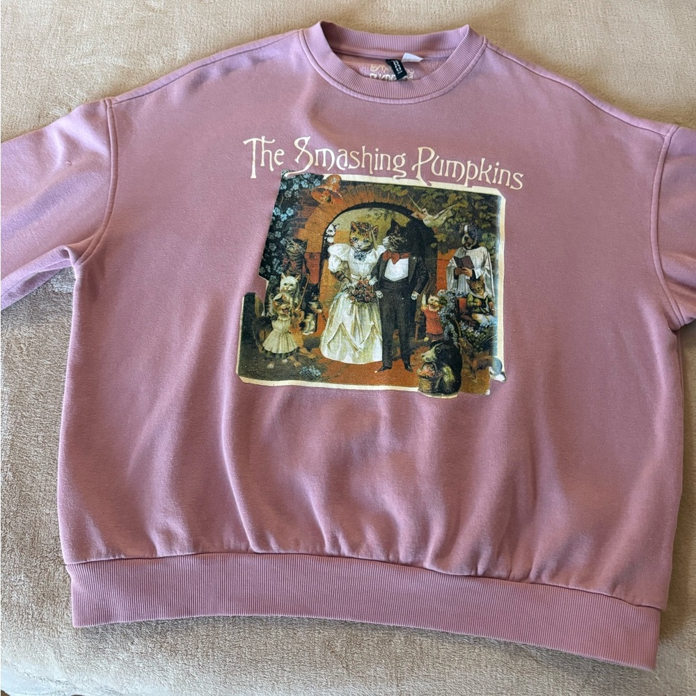 H&M Divided The Smashing Pumpkins Sweatshirt - Picture 2 of 8